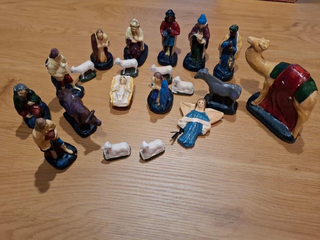 Kerststal beeldjes, Ophalen