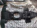 Airsoft vest zwart full body, Sport en Fitness, Ophalen of Verzenden, Zo goed als nieuw