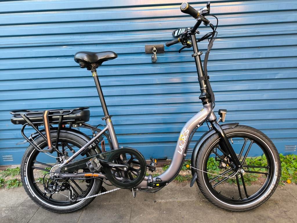 Z.G.A.N Lacros Ambling A400 Elektrische Vouwfiets, Fietsen en Brommers, 20 inch of meer, Versnellingen, Ophalen of Verzenden, Zo goed als nieuw