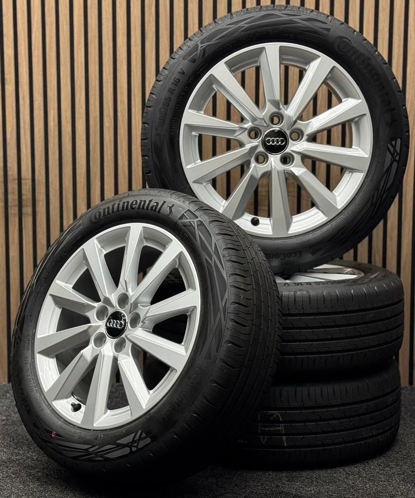 ZGAN! Originele 16 inch Audi A1 82A 5x100 ET40 Continental, Auto-onderdelen, Banden en Velgen, Ophalen, 16 inch, ., Banden en Velgen