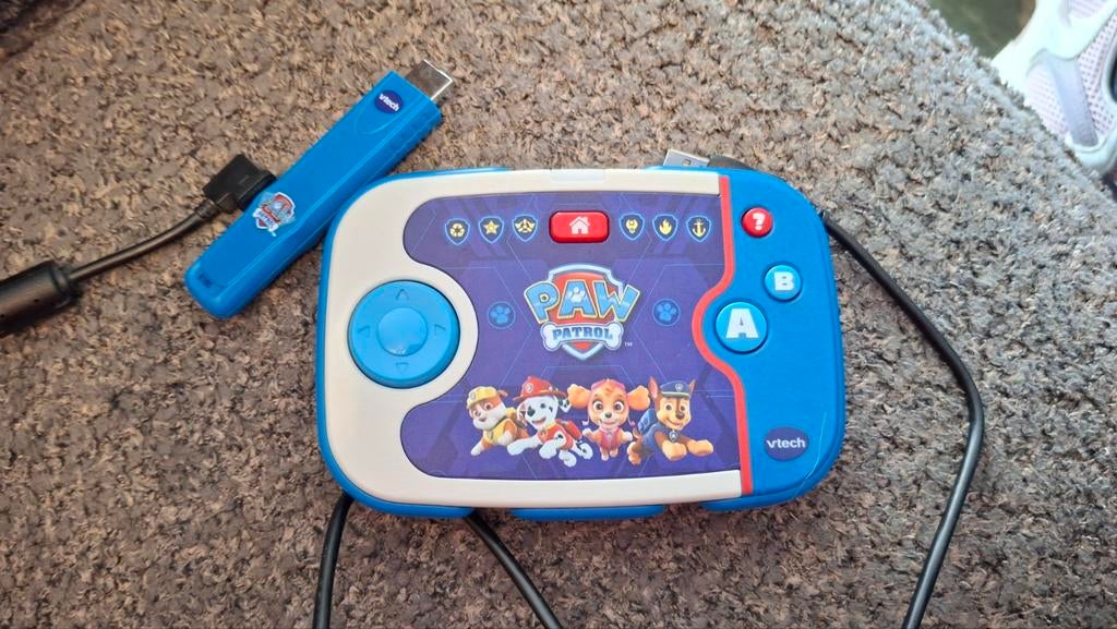 Vtech ABC Smile TV Paw Patrol spelcomputer, Ophalen of Verzenden, Gebruikt, Taal en Lezen, Met geluid