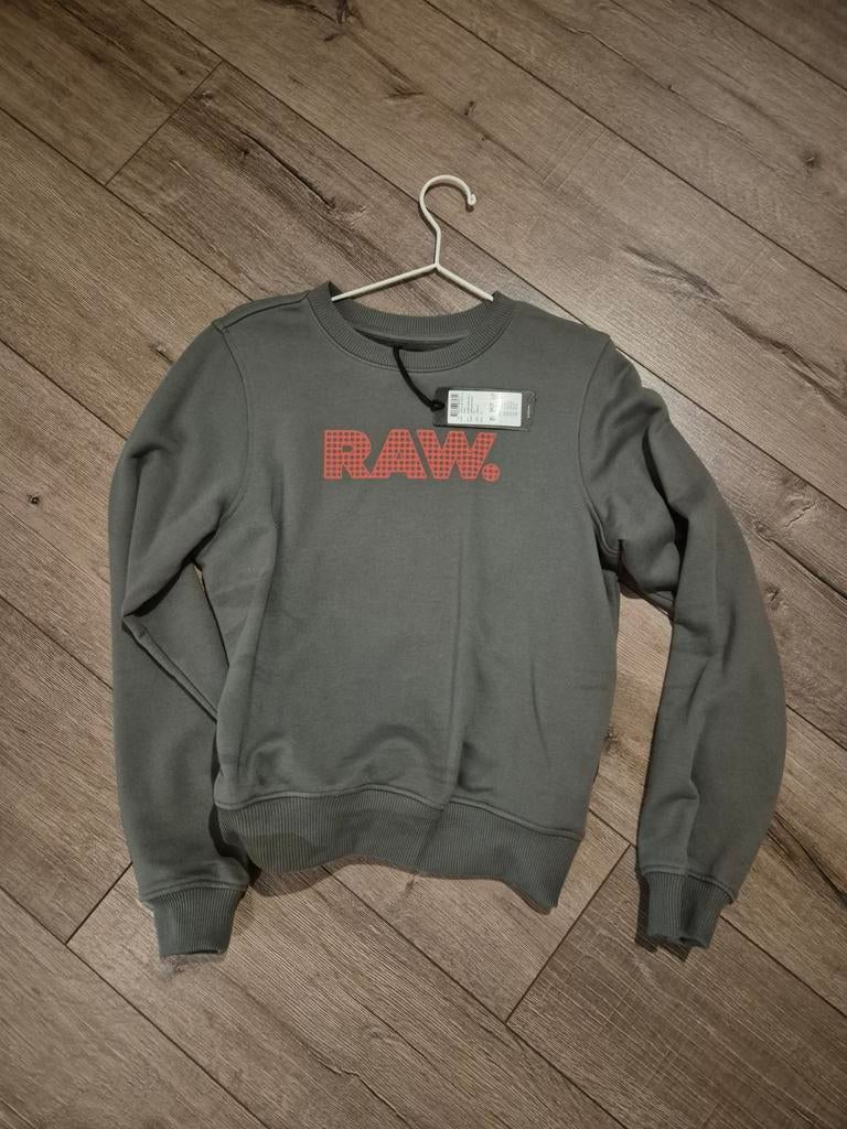 Nieuwe G-Star RAW Groene Trui Maat S, Nieuw, Ophalen of Verzenden, Maat 36 (S), G-Star RAW