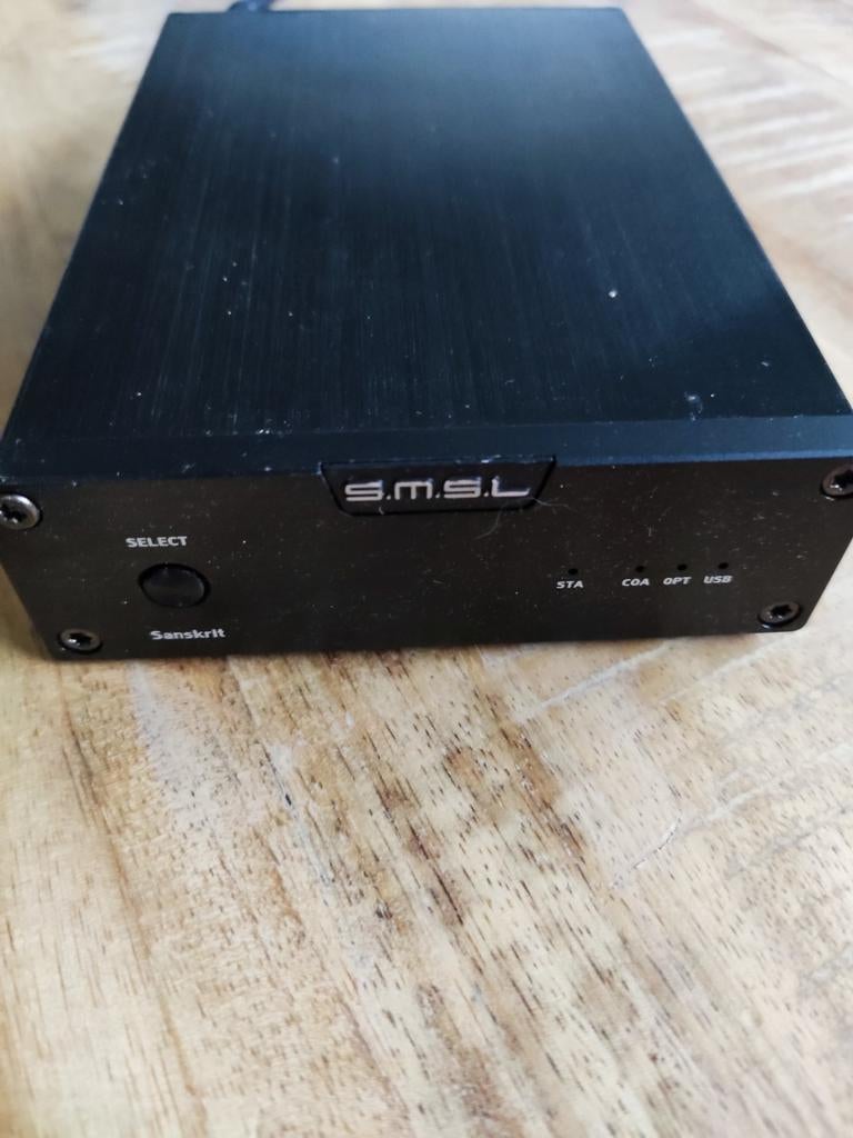 SMSL Sanskrit DAC 32 bit/192 kHz, Ophalen of Verzenden, Zo goed als nieuw