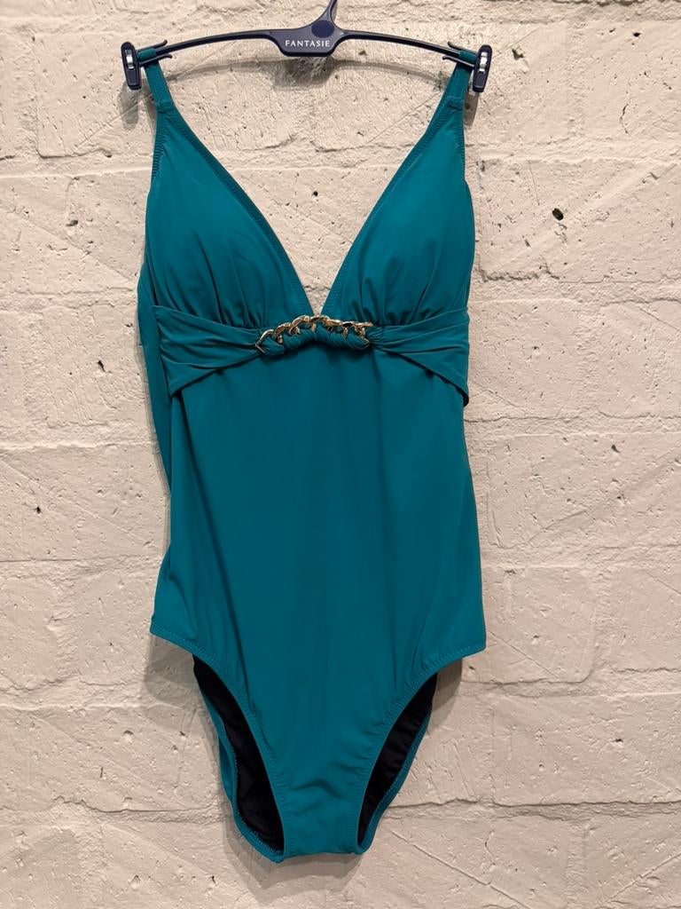 Gottex badpak 38/ 75 NIEUW!! Nu €45, Kleding | Dames, Badmode en Zwemkleding, Ophalen of Verzenden, Nieuw, Blauw, Badpak