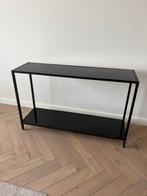 Sidetable, Huis en Inrichting, Tafels | Sidetables, Ophalen, 50 tot 100 cm, Glas, Zo goed als nieuw