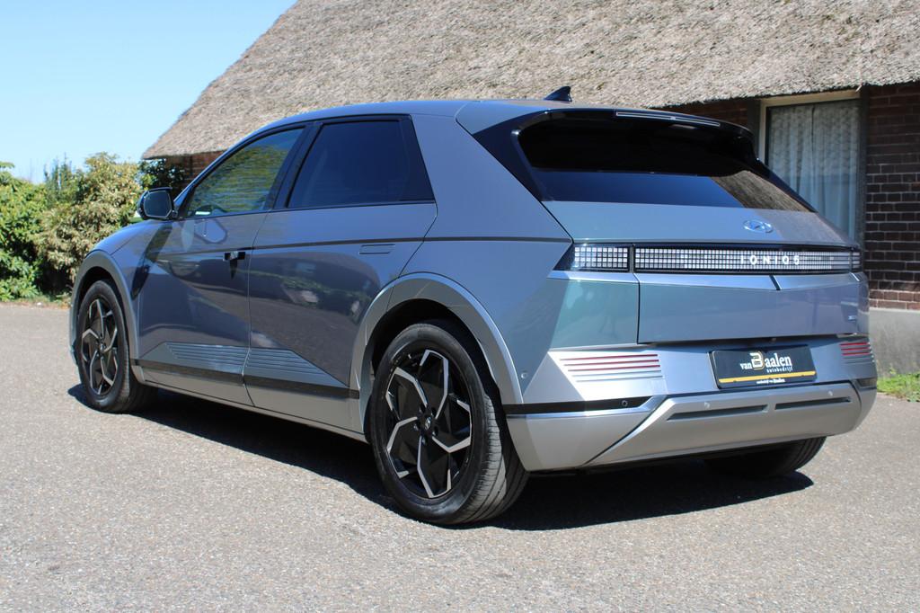 Hyundai IONIQ 5 Connect+ AWD 77.4 kWh SOh 96,5% LEER NAVI ST, Auto's, Hyundai, Automaat, Gebruikt, Zwart, IONIQ 5