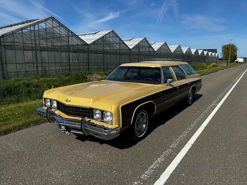 1972 Chevrolet Caprice Estate LPG, Automaat, Achterwielaandrijving, Overige kleuren, Chevrolet