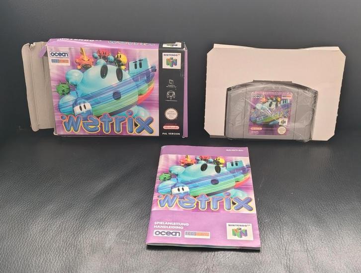 Wetrix - Nintendo 64 (N64), Spelcomputers en Games, Games | Nintendo 64, Gebruikt, Puzzel en Educatief, 1 speler, Vanaf 3 jaar