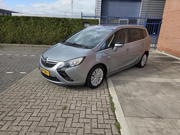 Opel Zafira Tourer 1.4 Edition 7 persoons (bj 2015), Auto's, Opel, Bedrijf, Te koop, Zafira, ABS, Achteruitrijcamera, Airbags