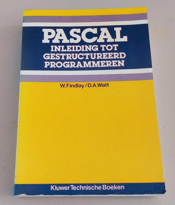 Pascal inleiding tot gestructureerd programmeren, Boeken, Studieboeken en Cursussen, Gelezen, Alpha, Ophalen
