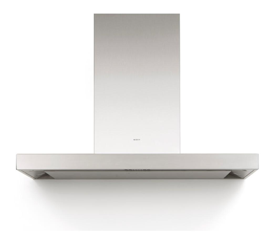 Wandschouwkap Novy, Witgoed en Apparatuur, Afzuigkappen, Wandschouwkap, Ophalen of Verzenden, Vrijstaand, Recirculatie