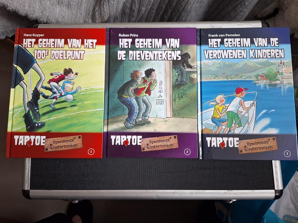 Serie van 8 Taptoe boeken, Ophalen of Verzenden, Zo goed als nieuw, Diverse auteurs, Fictie
