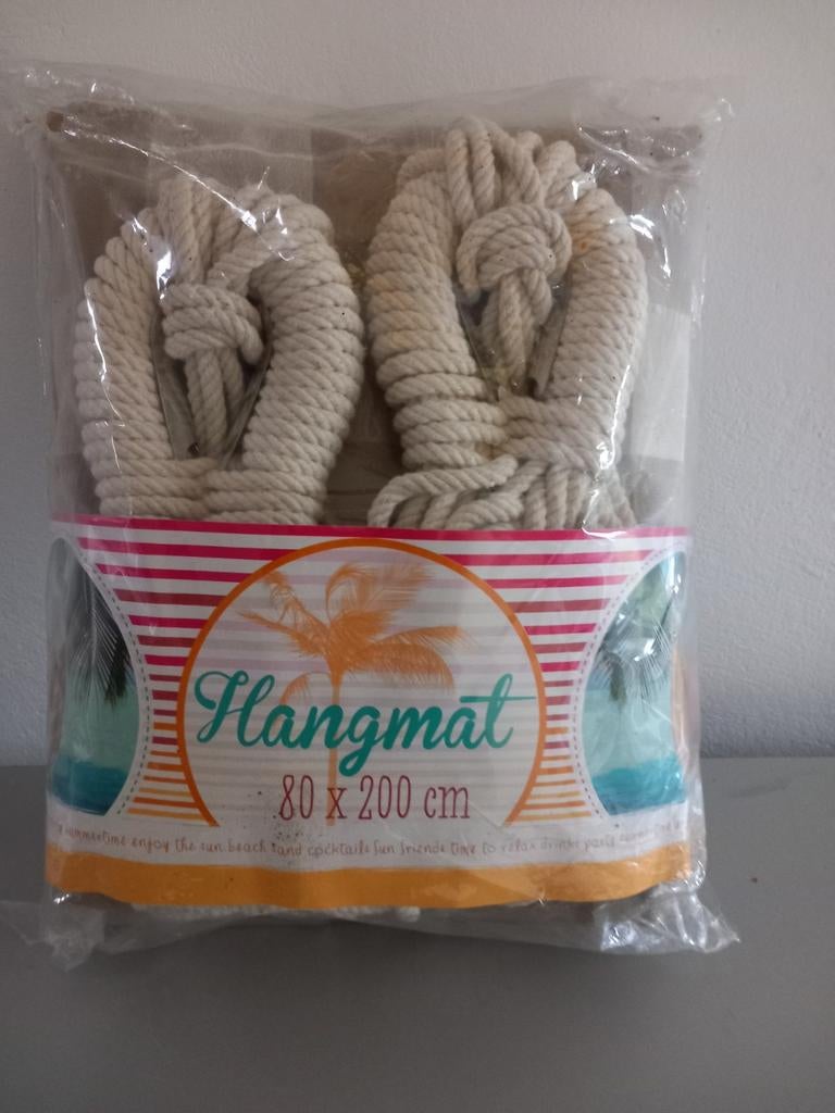 Nieuwe hangmat, Tuin en Terras, Hangmatten, Ophalen of Verzenden, Nieuw