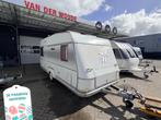 LMC Munsterland 490 K Mover, Fransbed, Caravans en Kamperen, Caravans, Rondzit, Bedrijf, Ringverwarming, Overige typen