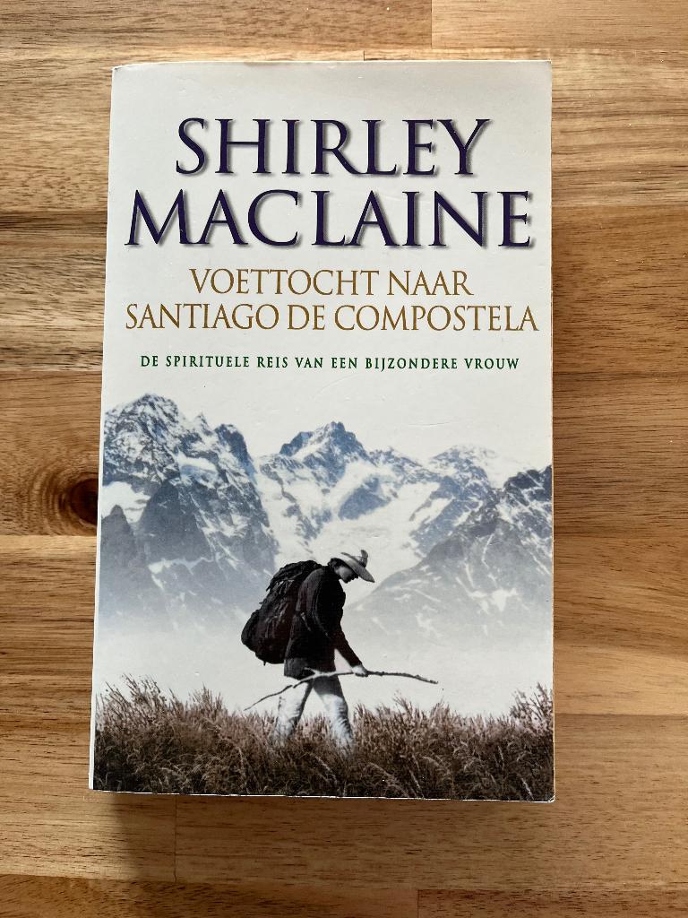 Voettocht naar Santiago de Compostela Shirley Maclaine, Ophalen of Verzenden, Gelezen, Spiritualiteit algemeen, Overige typen