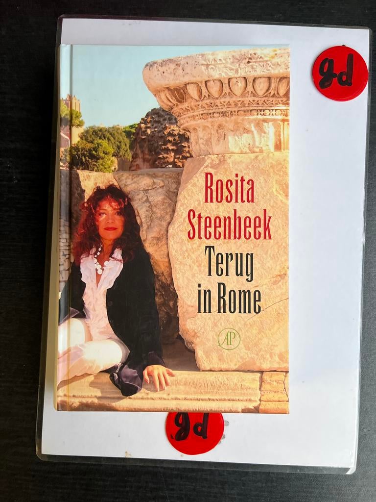 Rosita Steenbeek - Terug in Rome (Hardcover), Ophalen of Verzenden, Zo goed als nieuw, Nederland