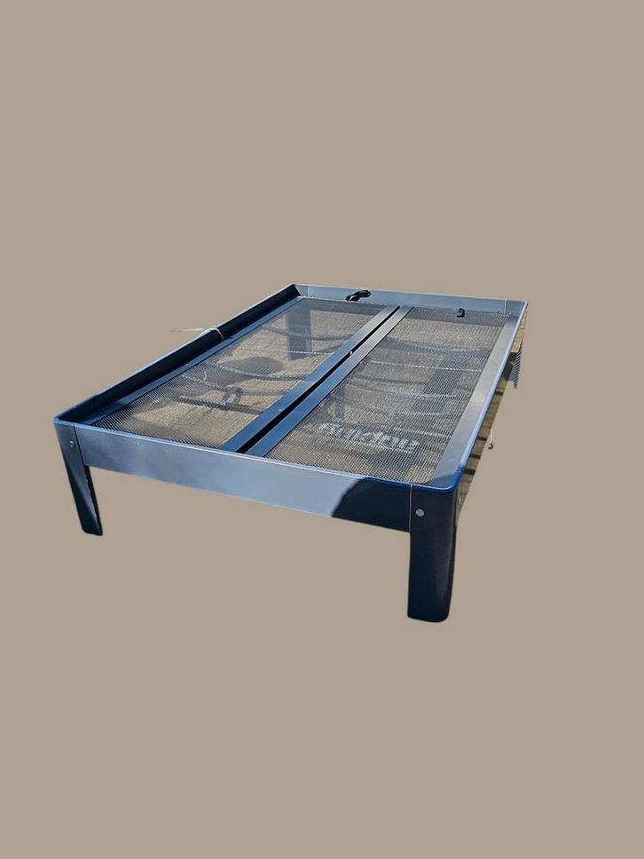 Auping bedframe met spiraalbodem - 180x200 cm, Auto diversen, Anti-diefstal, Gebruikt, Ophalen