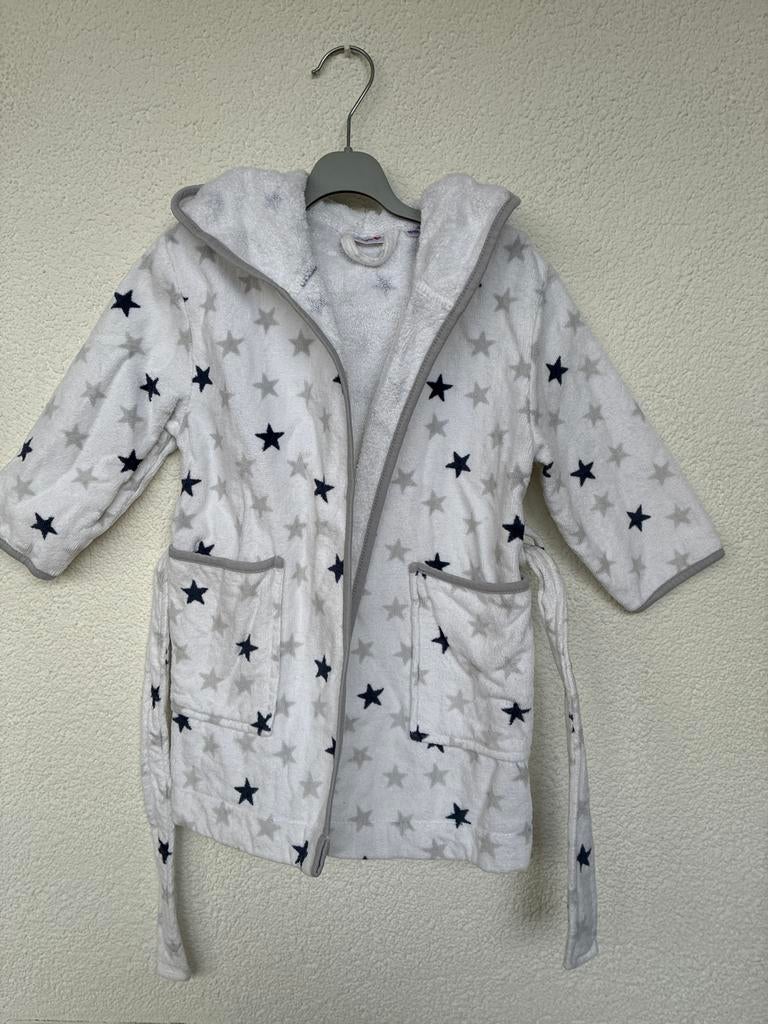 Badjas kind maat 98/104 velours badstof Prenatal, Ophalen of Verzenden, Gebruikt, Jongen of Meisje, Nacht- of Onderkleding