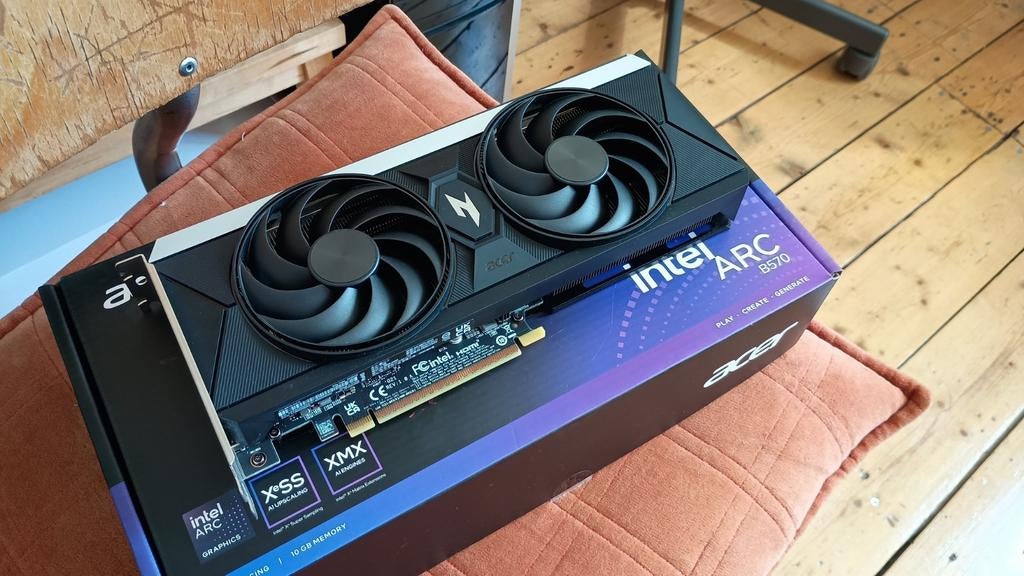 Intel Arc B570 | Acer Nitro OC | 10gb VRAM, Computers en Software, Videokaarten, GDDR6, PCI-Express 4, Ophalen of Verzenden, HDMI