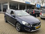 Volvo V60 3.0 T6 330pk AWD Summum Polestar Driver Support Fo, Auto's, Volvo, Automaat, Euro 5, Met garantie (alle), Blauw