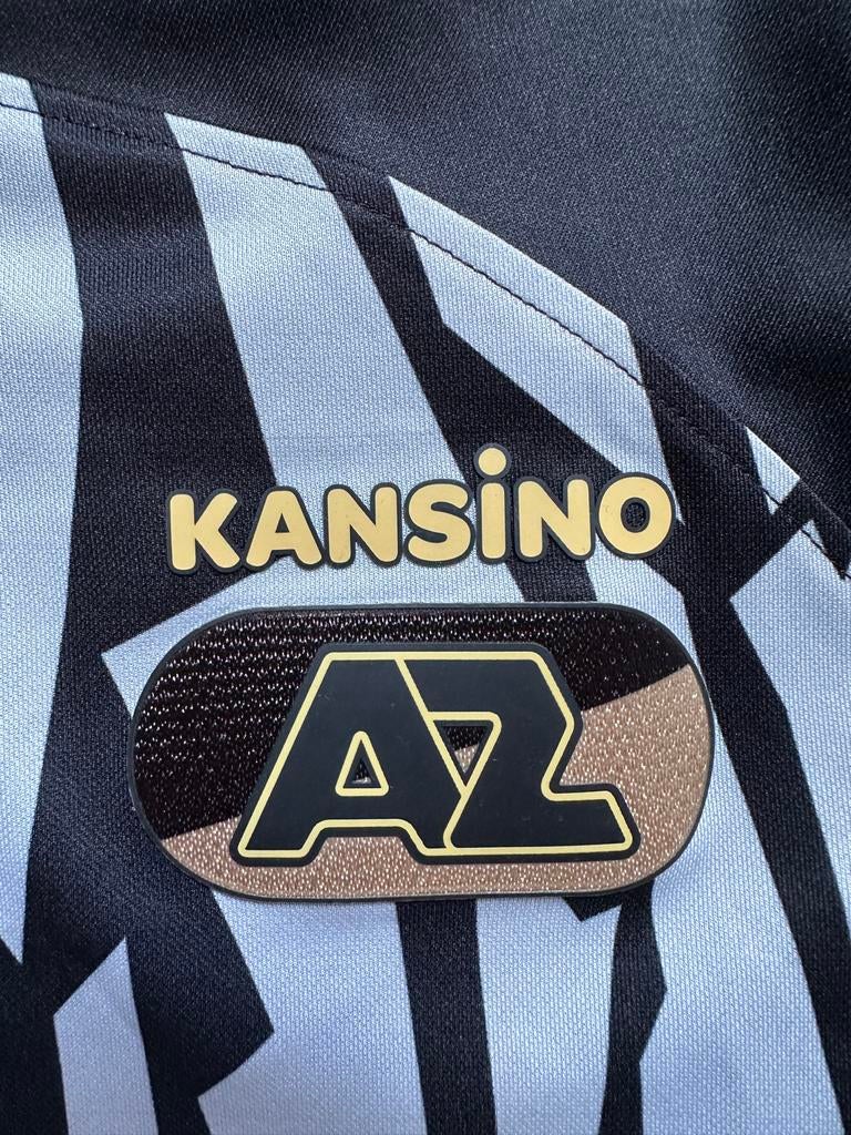 AZ tenue uitshirt met broek zwart grijs maat S, Zwart, Ophalen of Verzenden, Voetbal, Gedragen