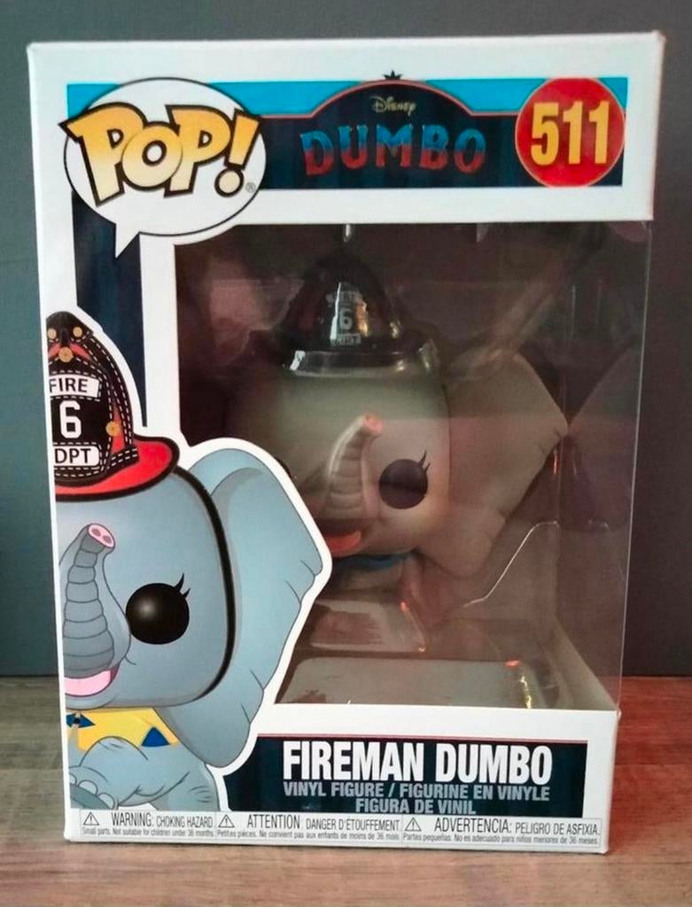 511 Fireman Dumbo Disney Funko Pop, Ophalen of Verzenden, Zo goed als nieuw