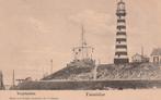 IJmuiden bij beverwijk wijk aan zee  Velsen Vuurtoren, Ophalen of Verzenden, Voor 1920, Ongelopen, Noord-Holland