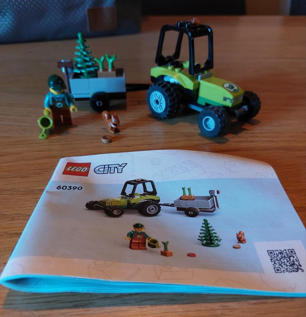 Lego City, set 60390, Park Tractor, Ophalen, Compleet, City, Lego