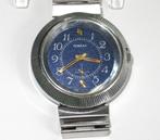 POBEDA vintage mechanisch heren horloge van de 90 jaren, Ophalen of Verzenden, Gebruikt, Leer, Overige merken