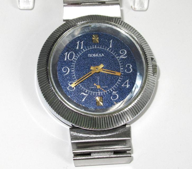 POBEDA vintage mechanisch heren horloge van de 90 jaren, Sieraden, Tassen en Uiterlijk, Horloges | Heren, Gebruikt, Overige merken