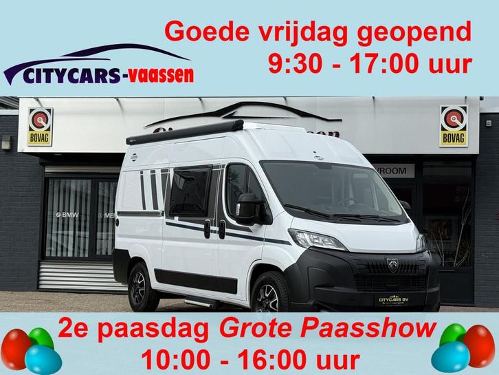 Hymer carado CVE 540 zeer compacte buscamper dwarsbed apple, Caravans en Kamperen, Campers, Bedrijf, tot en met 3, Buscamper of Camperbus