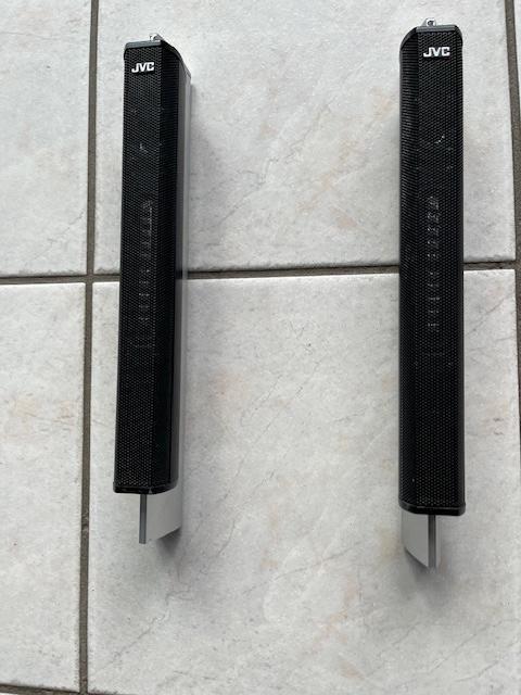 JVC SP-DD3F compacte satellietluidsprekers, Audio, Tv en Foto, Luidsprekers, Gebruikt, Front, Rear of Stereo speakers, Minder dan 60 watt