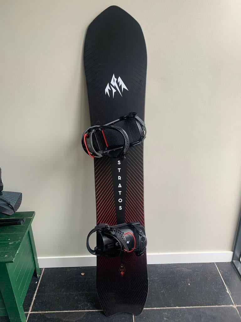 Jones Stratos 164 Wide Snowboard zonder bindingen, Sport en Fitness, Snowboarden, Ophalen of Verzenden, Gebruikt, Board