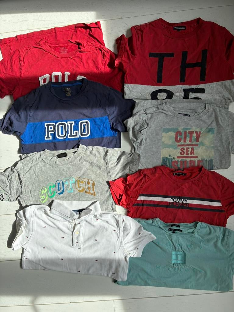 T shirts Polo Ralph Lauren, Tommy H, Scotch & soda 152, Ophalen, Gebruikt