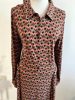 King Louie maat XXL grafische Sheeva dress 3207, Kleding | Dames, Bruin, Maat 46/48 (XL) of groter, Ophalen of Verzenden, Zo goed als nieuw