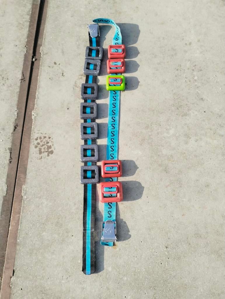 Loodgordel scuba pro met gewichten, Ophalen of Verzenden, Zo goed als nieuw, Lood of Loodgordel