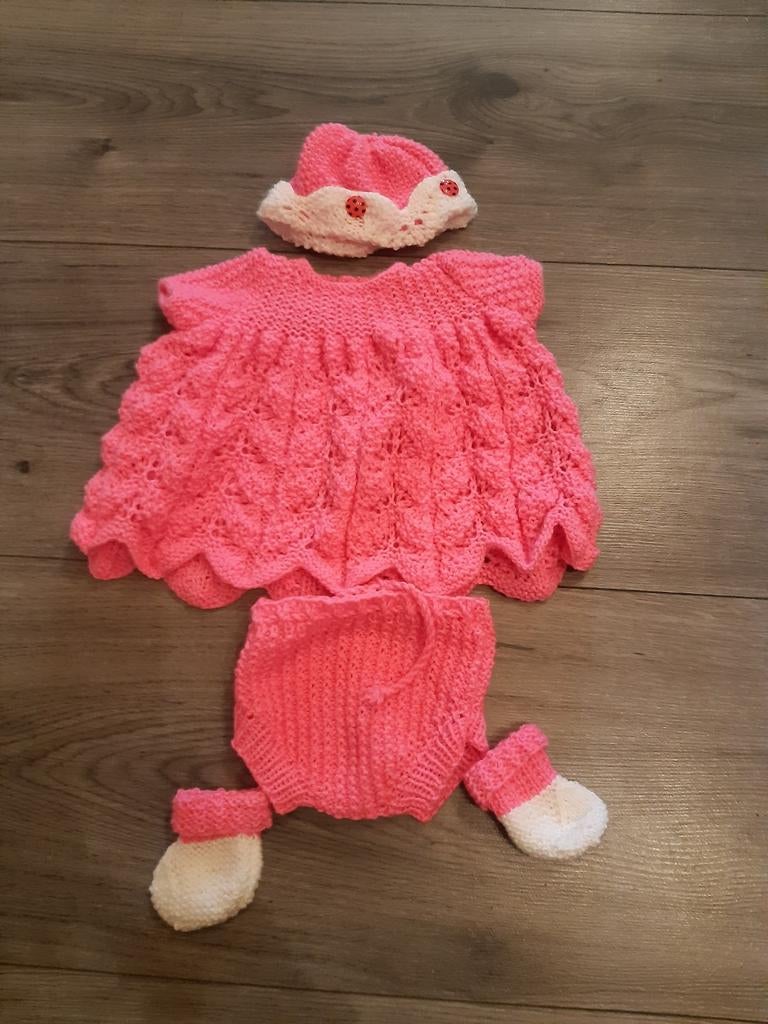 Gebreide kledingset voor Baby Born pop, Kinderen en Baby's, Ophalen, Nieuw, Handgemaakt, Meisje