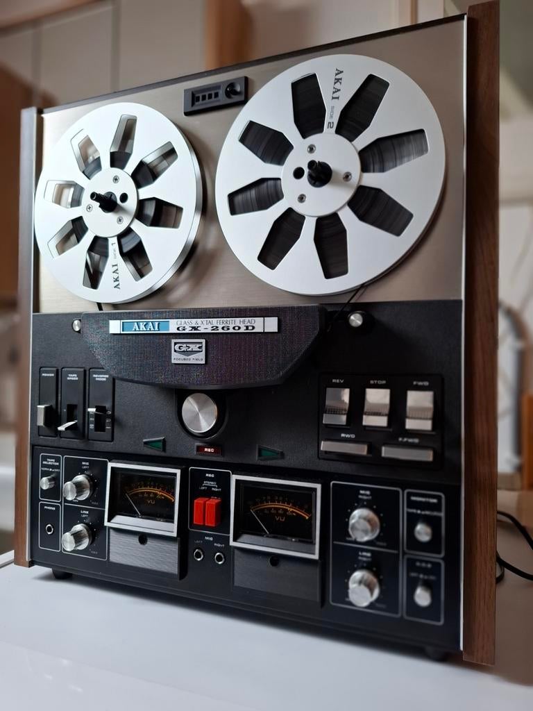 Hele mooie Akai GX 260D geheel nagezien!, Ophalen of Verzenden, Bandrecorder