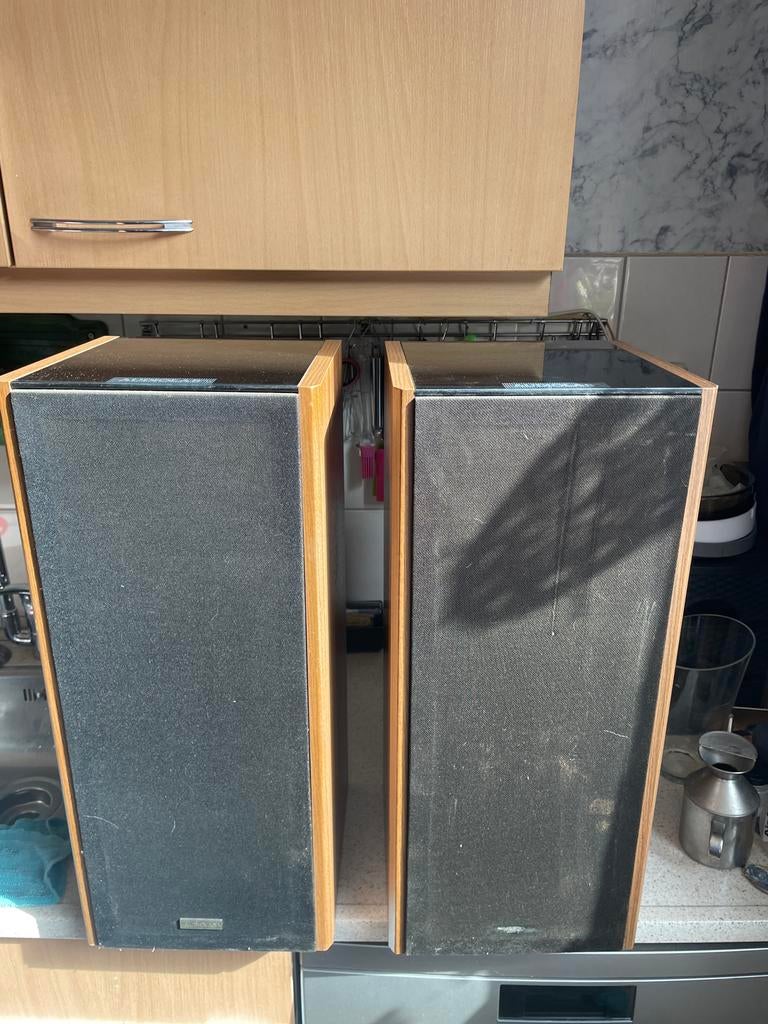 Audiolab Condor II CD speakers, Audio, Tv en Foto, Ophalen, Gebruikt, Front, Rear of Stereo speakers, Overige merken