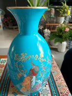 Handgeschilderde Thaise vaas, Huis en Inrichting, Woonaccessoires | Vazen, Gebruikt, Overige kleuren, Verzenden, Aardewerk of Porselein