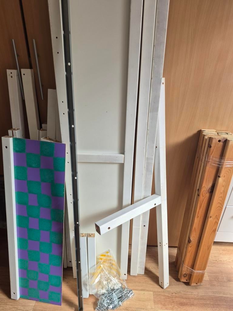 Ikea Kura halfhoogslaper, Ophalen, Gebruikt