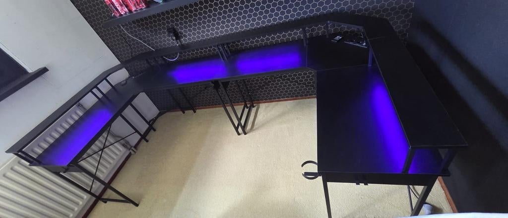 Lugia hoekbureau, Huis en Inrichting, Bureaus, Ophalen