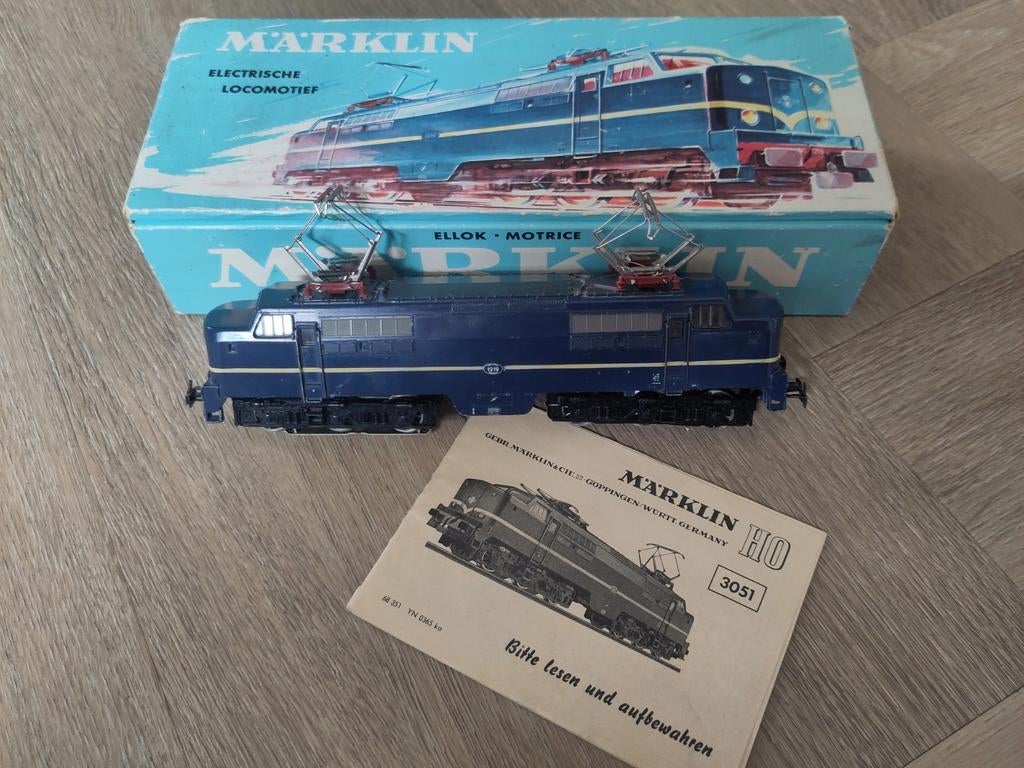 Märklin NS, Hobby en Vrije tijd, Modeltreinen | H0, Locomotief, Wisselstroom, Märklin, Analoog, NS, Ophalen of Verzenden