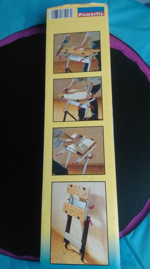 In hoogte verstelbare werk- en spantafel, Powerfix, nieuw, Doe-het-zelf en Verbouw, Werkbanken, Ophalen of Verzenden, Nieuw, Minder dan 70 cm