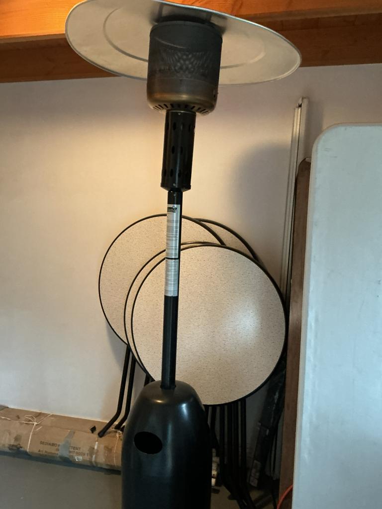 Terrasverwarmer gas verlaagd in prijs!, Tuin en Terras, Ophalen, Gebruikt, Gas, Vloer