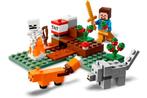 Lego 21162 Minecraft Taiga Avontuur COMPLEET, Kinderen en Baby's, Speelgoed | Duplo en Lego, Ophalen of Verzenden, Zo goed als nieuw