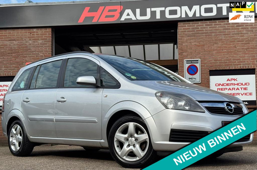 Opel Zafira 1.8 AUTOMAAT/NIE DISTRISET/CRUISE/AIRCO/TREKHAAK, Auto's, Opel, Stof, Gebruikt, 4 cilinders, Origineel Nederlands
