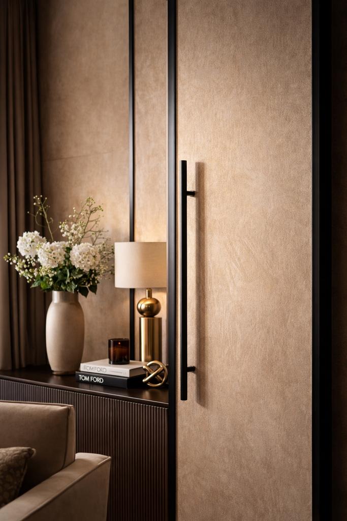 Exclusief Suède Wandpaneel 280x122 cm - Luxe Afwerking, Huis en Inrichting, Ophalen of Verzenden, Nieuw