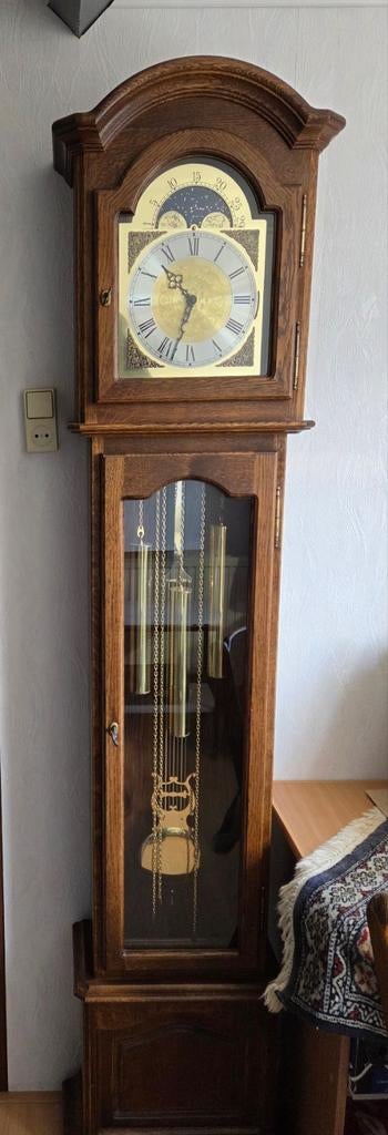 Staande Westminster klok met originele handleiding, Antiek en Kunst, Ophalen