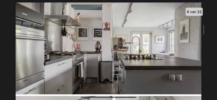 Bruynzeel keuken met kookeiland Boretti, Huis en Inrichting, Keuken | Complete keukens, Gebruikt, Overige typen, Grijs, Kunststof